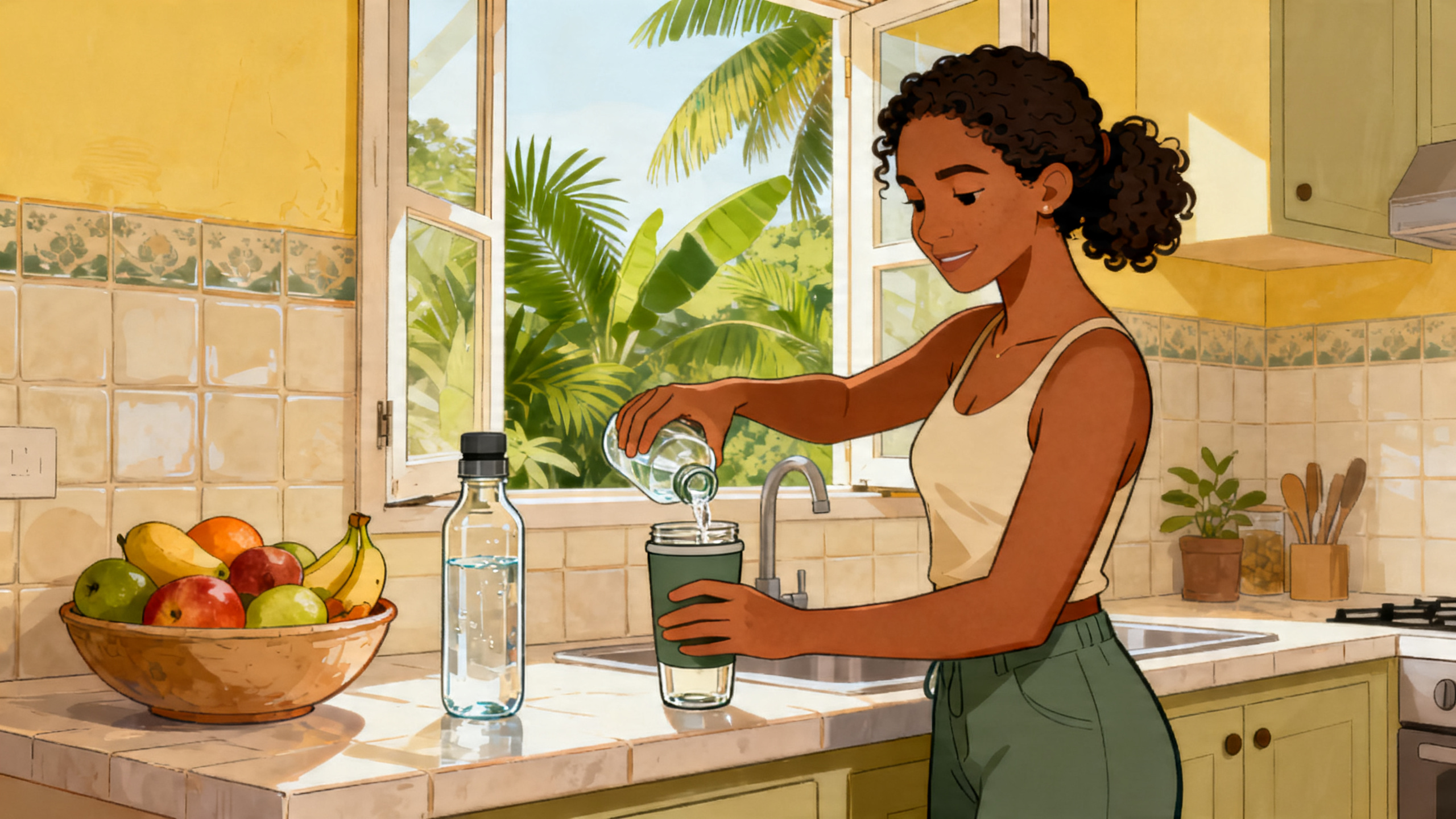 Hábitos simples com água ao longo do dia aliviam a sobrecarga hepática.