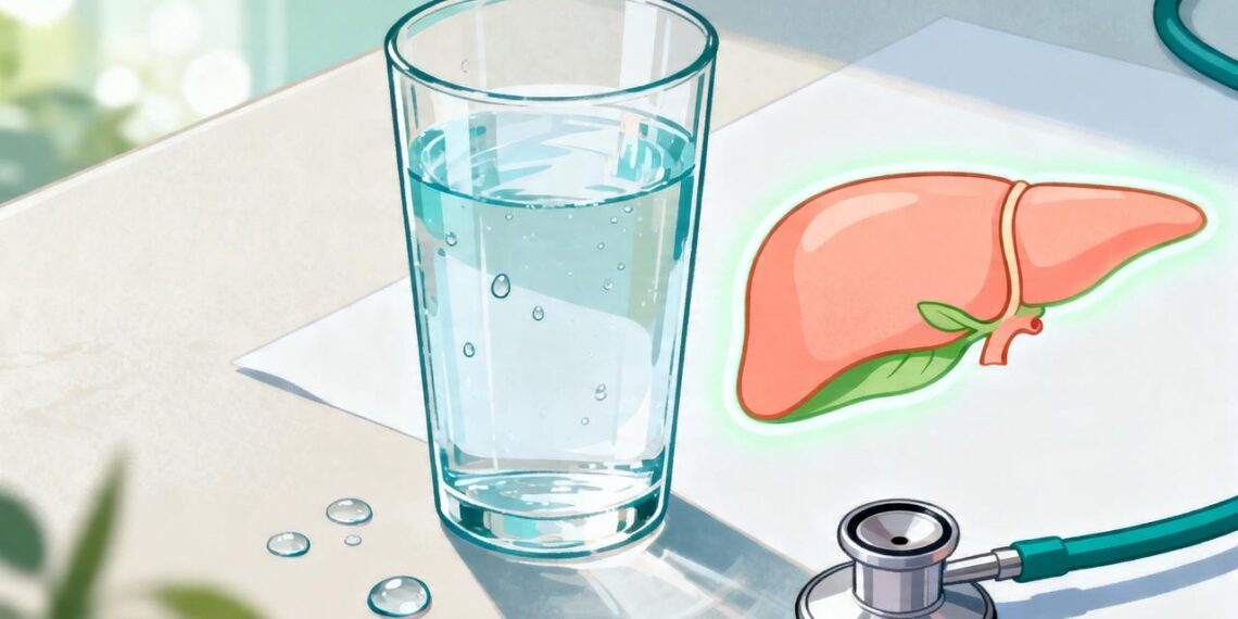 Como a hidratação afeta o fígado e ajuda a tratar a inflamação silenciosa de acordo com a ciência
