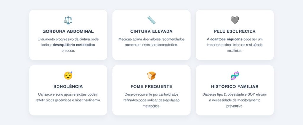 Quais são os sinais silenciosos a observar?