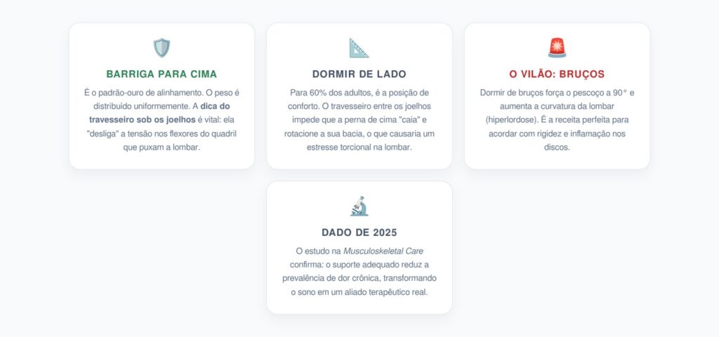 A Arquitetura do Repouso: Onde a Coluna Descansa