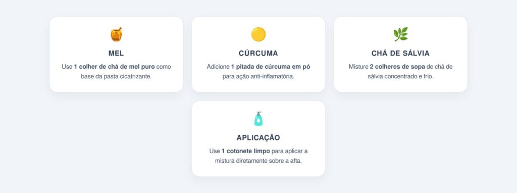 Como preparar a receita caseira passo a passo?