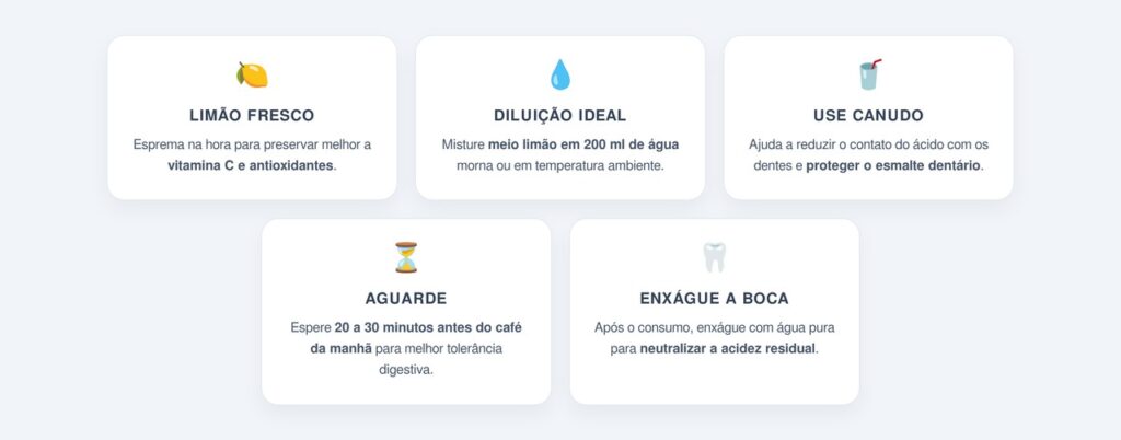 Como preparar e consumir o limão em jejum?