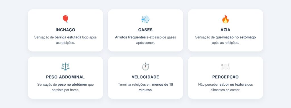 Quais sinais indicam que você come rápido demais?