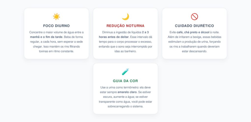 Como Distribuir os Líquidos de Forma Inteligente