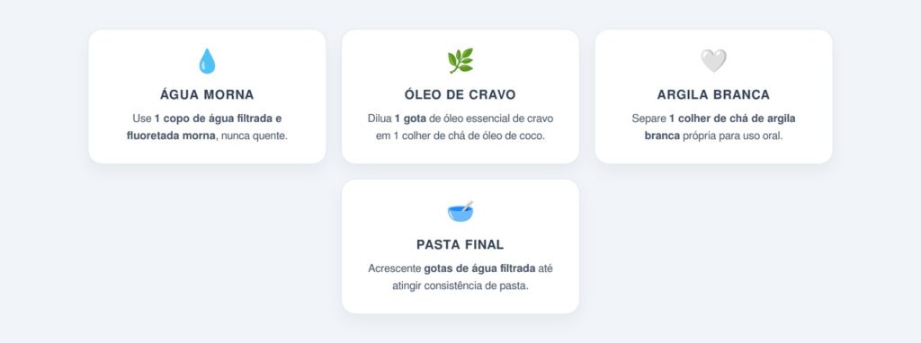 Como preparar a solução caseira passo a passo?