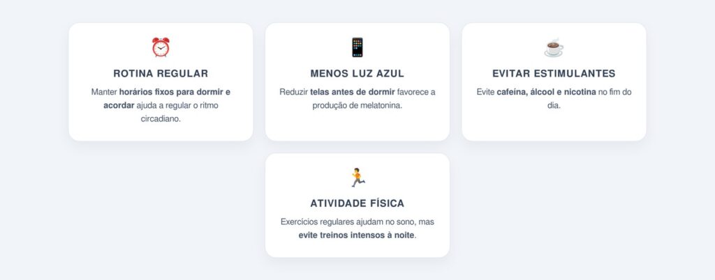 Quais ajustes de rotina ajudam a dormir melhor?