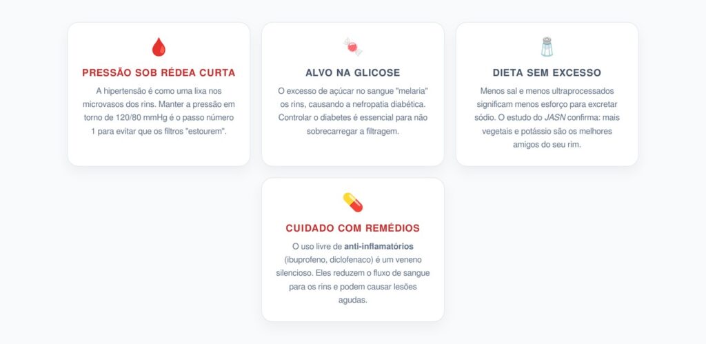 Os Pilares da Blindagem Renal