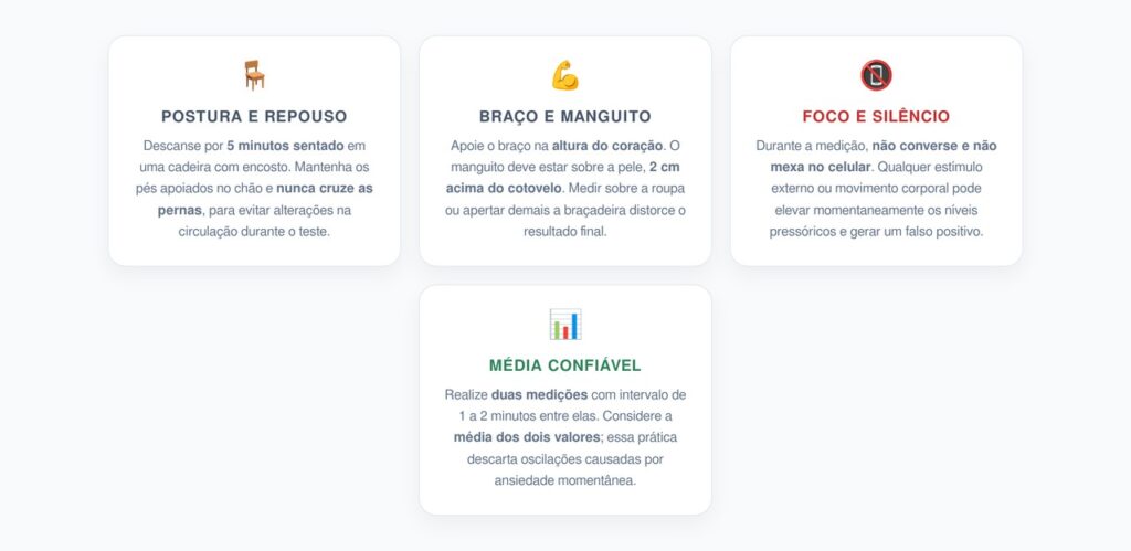 Passo a Passo: Como Medir a Pressão Corretamente antes de Dormir