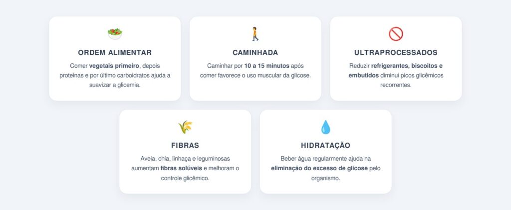 Quais hábitos caseiros ajudam a baixar o açúcar no sangue?