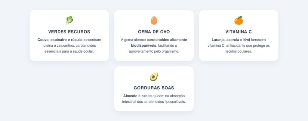 Quais alimentos reúnem esses nutrientes essenciais?
