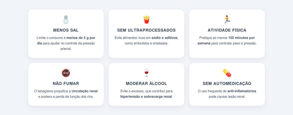 Quais hábitos protegem os rins no dia a dia?