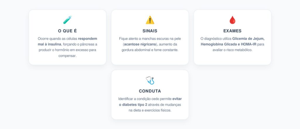 Identificando e Diagnosticando a Resistência à Insulina