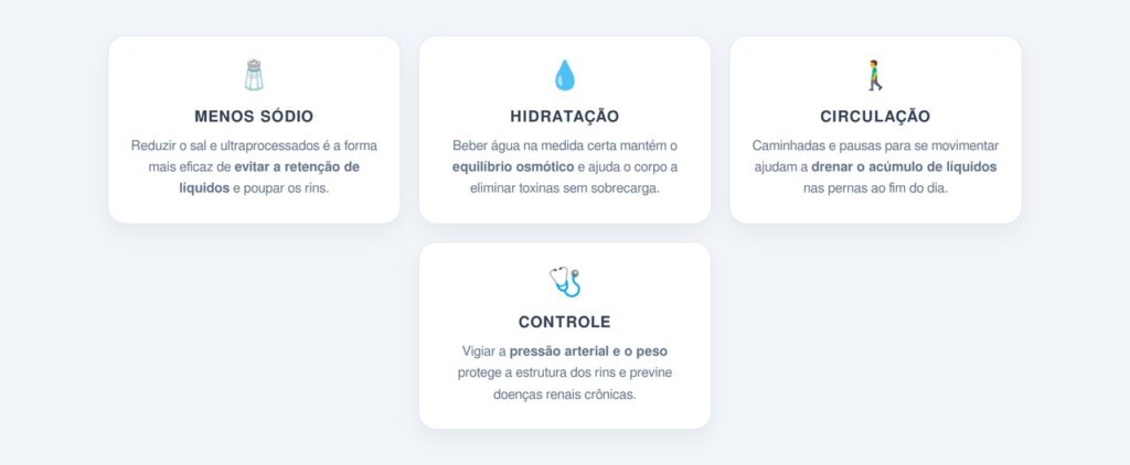 Estratégias Naturais para Proteger os Rins e Reduzir o Inchaço