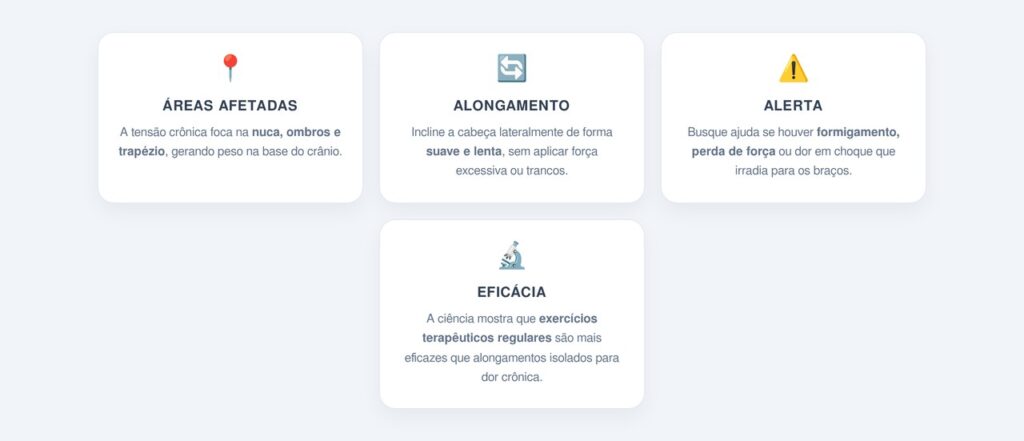 Guia para Alívio da Tensão Muscular e Saúde Cervical