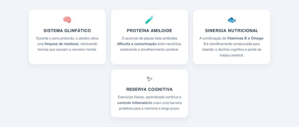 Estratégias para Combater o Nevoeiro Cerebral e Proteger a Memória