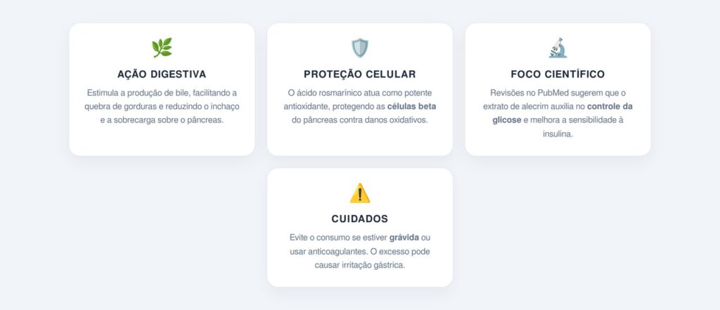 Chá de Alecrim: Benefícios para a Digestão e o Pâncreas