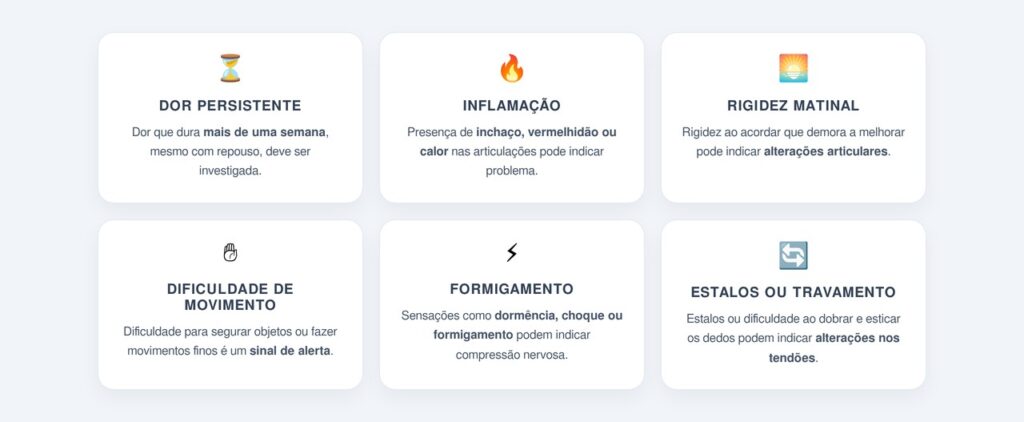 Quais sintomas indicam que é hora de procurar um médico?