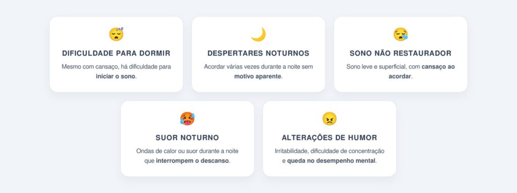 Sinais de que o ritmo circadiano pode estar desregulado