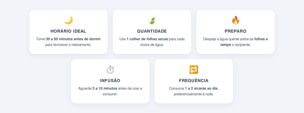 Qual o melhor horário para tomar o chá de maracujá?
