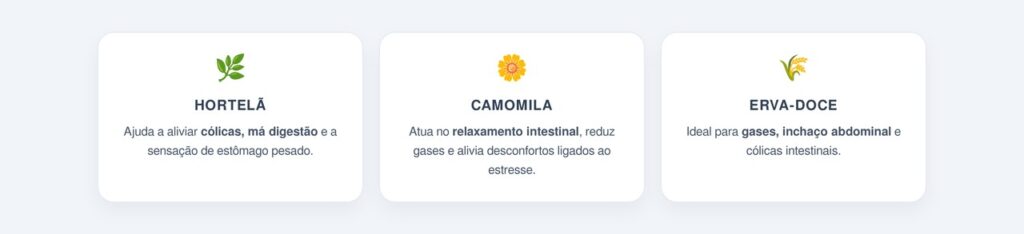 Quais são os melhores chás para cada sintoma?