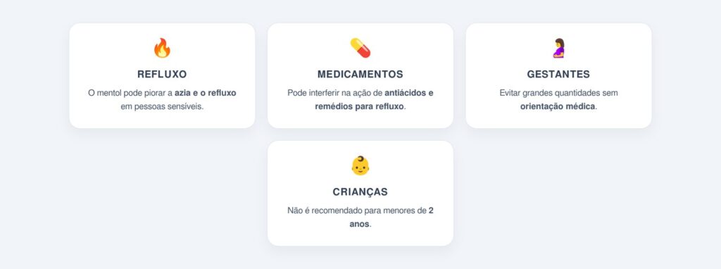 Quais cuidados ter ao consumir hortelã-pimenta?