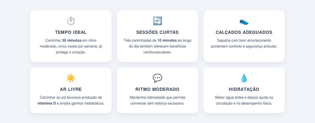 Como a caminhada diária protege o sistema cardiovascular?