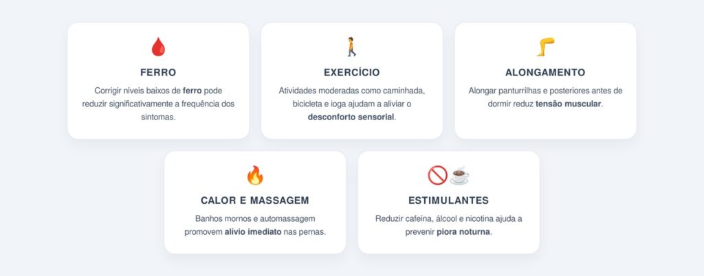 Quais são as 5 maneiras naturais de aliviar os sintomas?