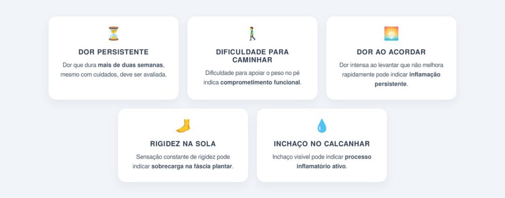 Quais sinais indicam que é hora de procurar um especialista?