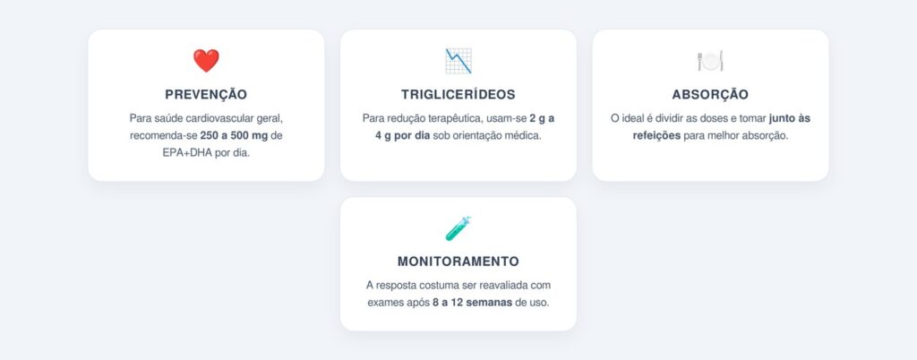 Qual a dose ideal para reduzir os triglicerídeos?