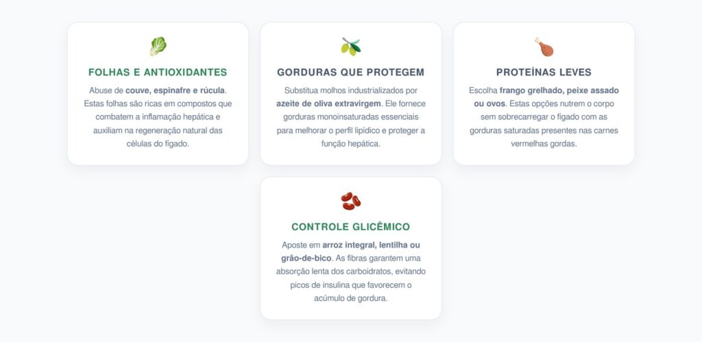 Almoço Protetor para o Fígado: O que Incluir no Prato