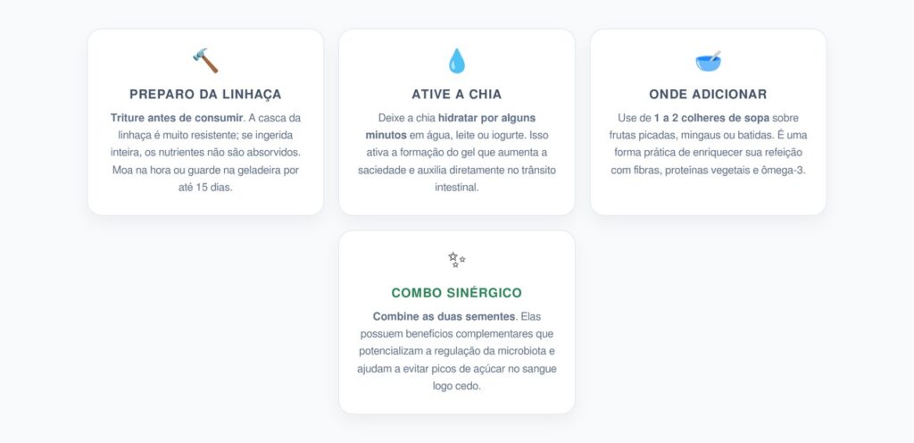 Como Incluir Chia e Linhaça no Café da Manhã