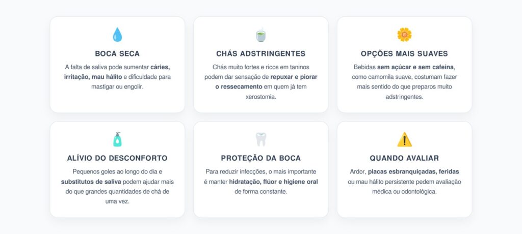 Boca Seca: O Que Realmente Ajuda a Reduzir o Risco de Infecção sem Piorar a Secura