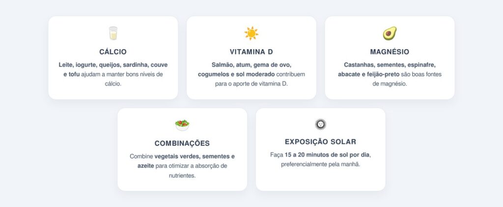 Quais alimentos ajudam a equilibrar os três nutrientes?