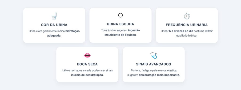 Como saber se você está bem hidratado?