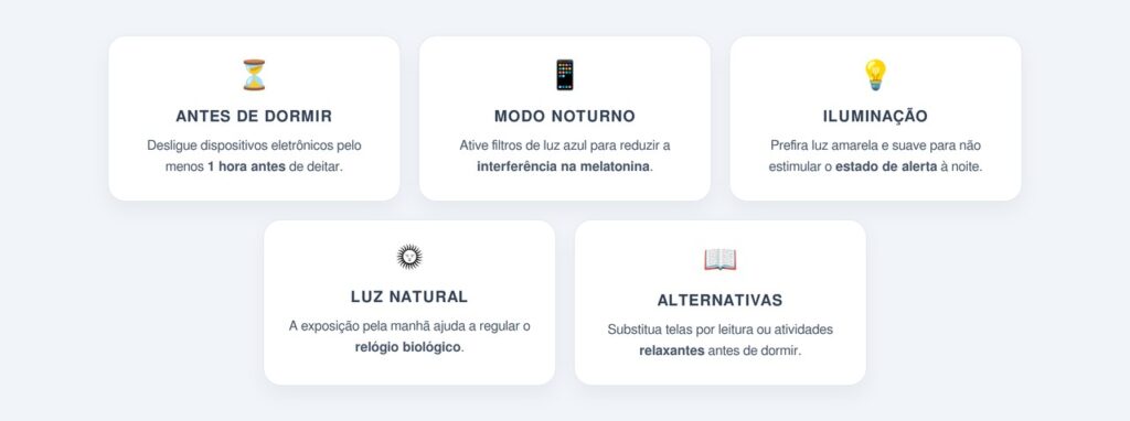 Qual o impacto da luz azul no sono?