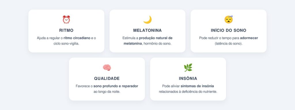 Como a vitamina D influencia o sono?