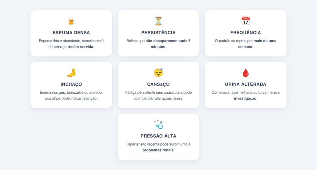 Quais sinais realmente merecem atenção?