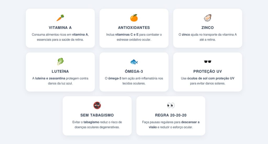 Quais hábitos naturais ajudam a aliviar a presbiopia?