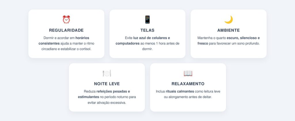 Qual a rotina de sono ideal para equilibrar o hormônio?