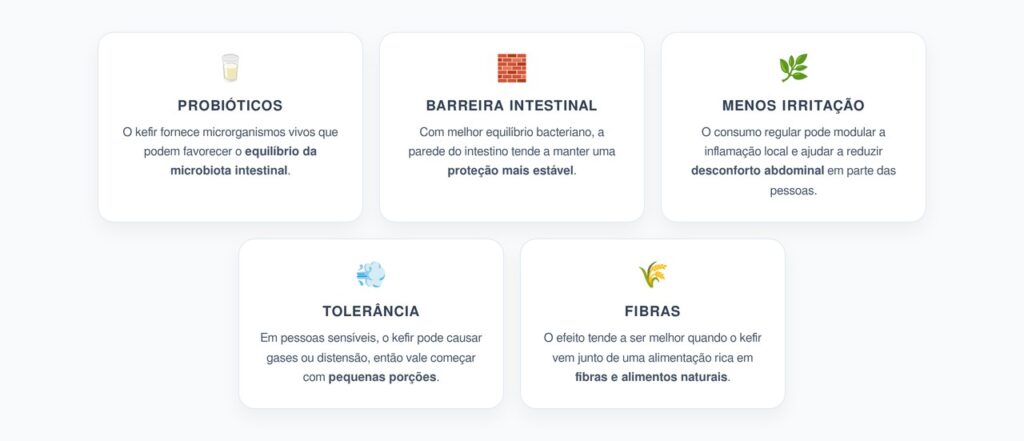 Kefir Todos os Dias: Como os Probióticos Podem Proteger a Parede Intestinal