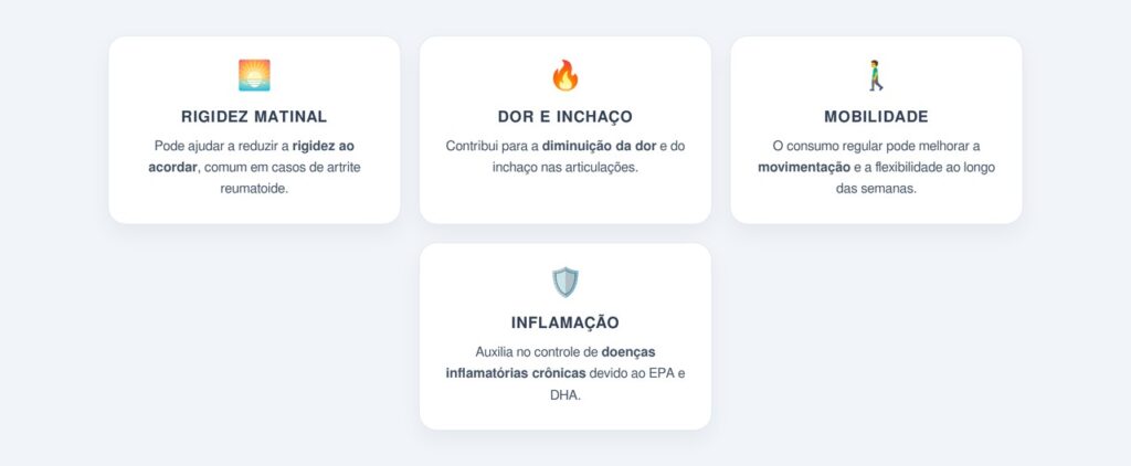 Quais são os principais benefícios do salmão para as articulações?