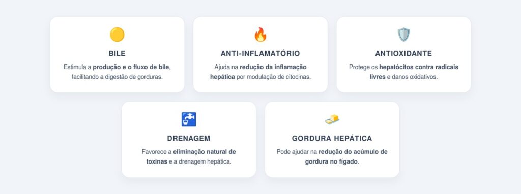 Quais são os principais benefícios da raiz para o fígado?