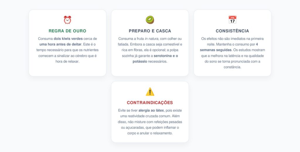 Como Incluir o Kiwi na Rotina para Dormir Melhor