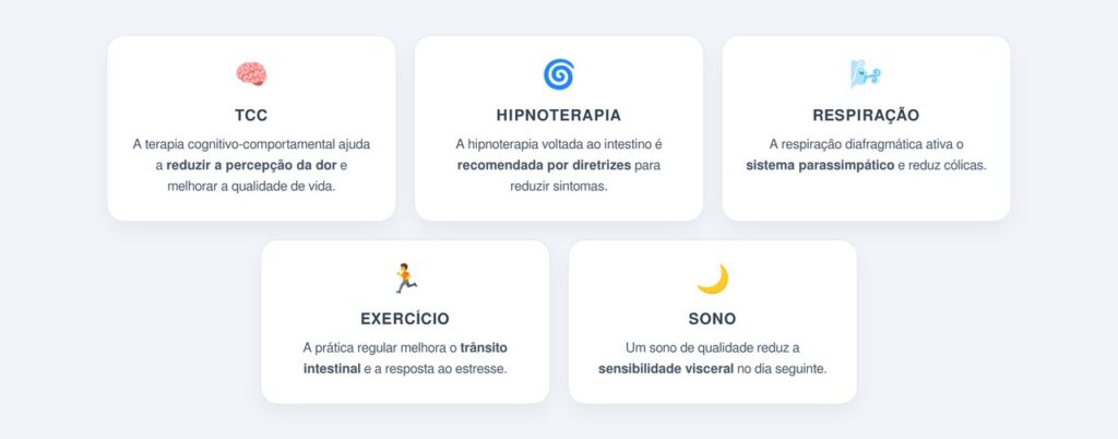 Como gerenciar o estresse pelo eixo intestino-cérebro?
