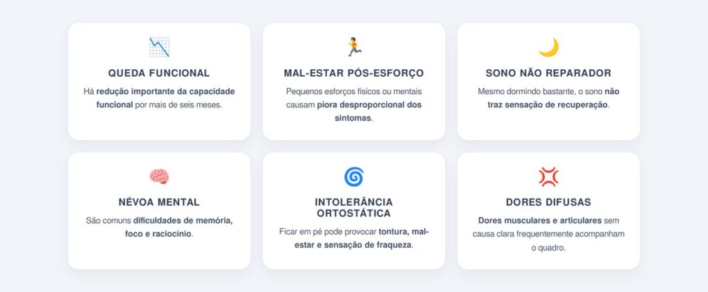 Quais sinais ajudam a identificar a fadiga crônica?