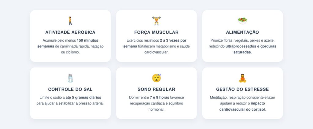 Quais hábitos protegem o coração nessa fase?