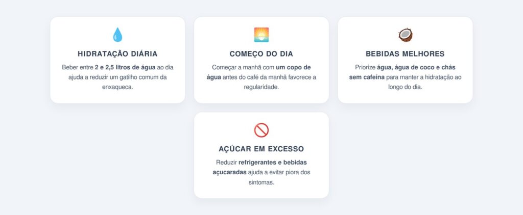 Como a hidratação consistente influencia a enxaqueca?