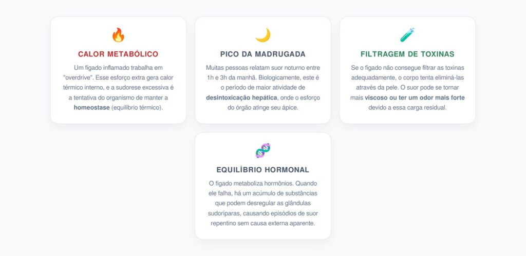 A Conexão entre Fígado e Transpiração