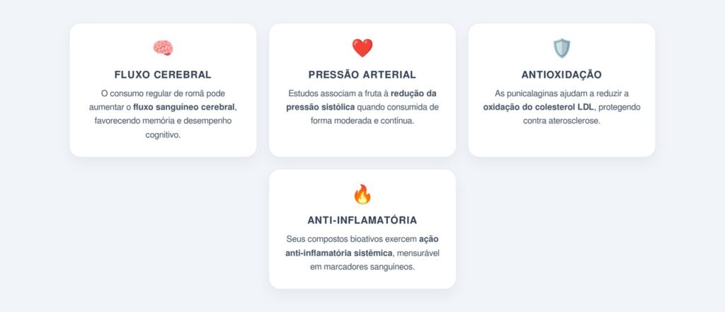 Como a romã protege o coração e os neurônios?