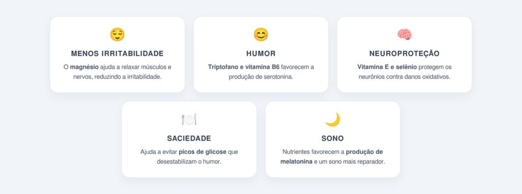 Quais os benefícios da semente de girassol para a saúde mental?